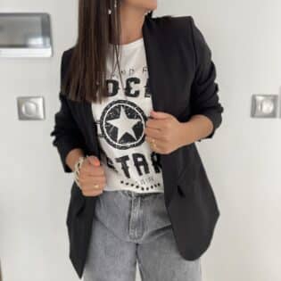 Blazer noir OLGA