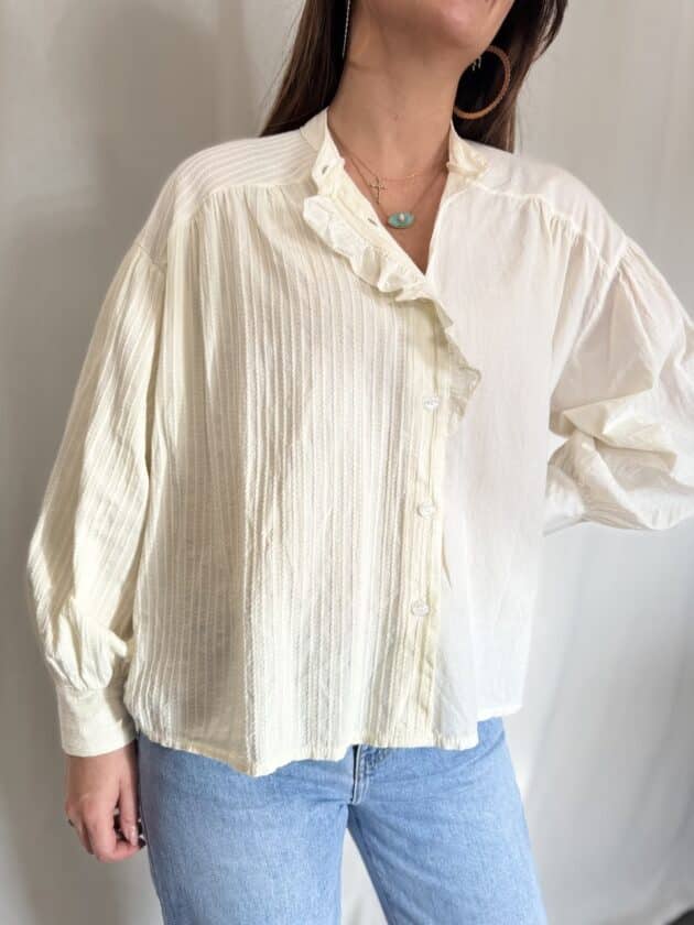 Blouse écru - LINDA