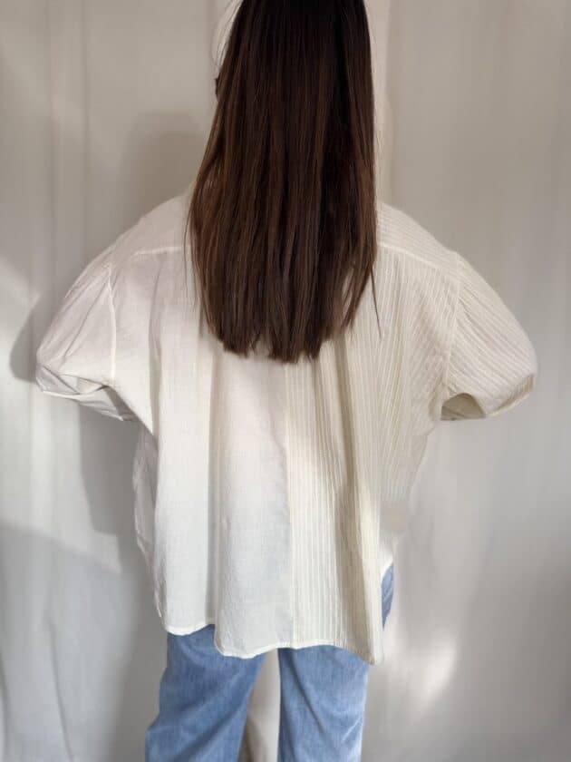 Blouse écru - LINDA – Image 3