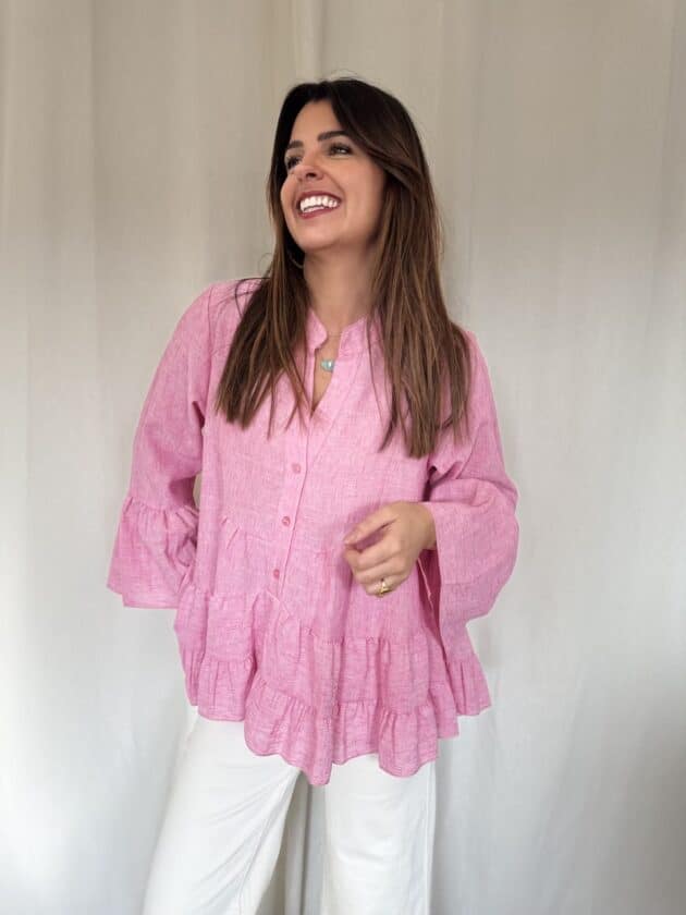 Blouse rose - MANON – Image 9