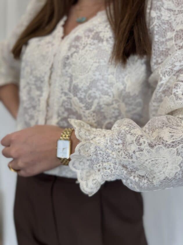 Blouse dentelle - KATELL – Image 7
