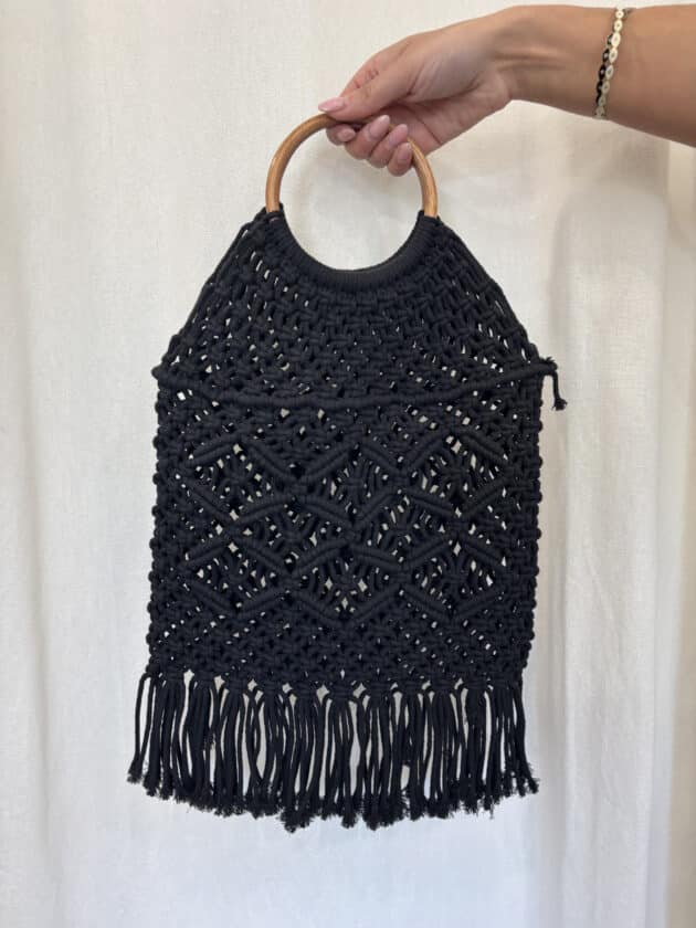 Sac noir - CROCHET – Image 8