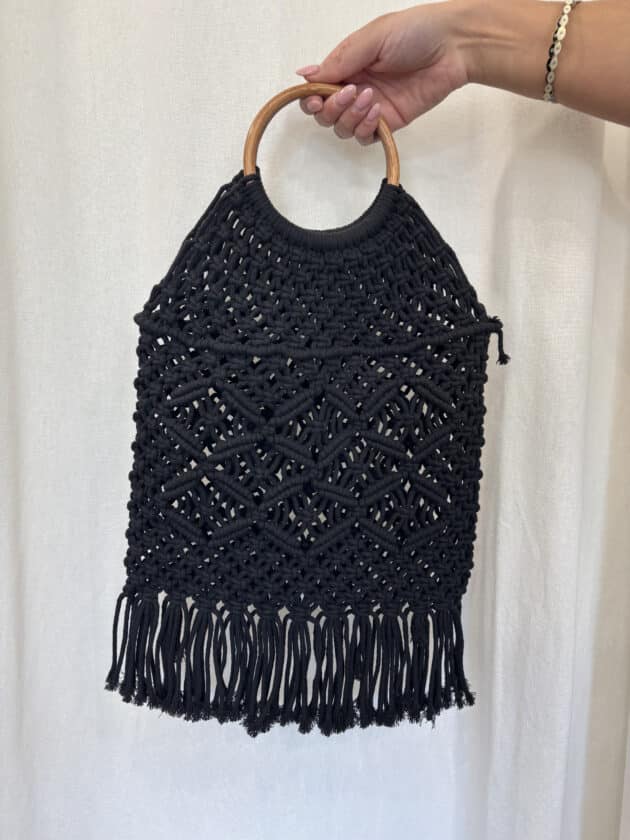 Sac noir - CROCHET – Image 7