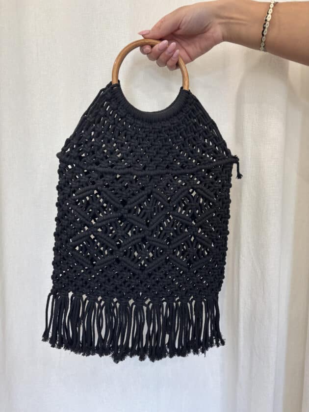 Sac noir - CROCHET – Image 4
