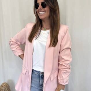Blazer rose pastel - OLGA