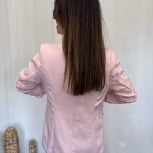 Blazer rose pastel - OLGA – Image 3
