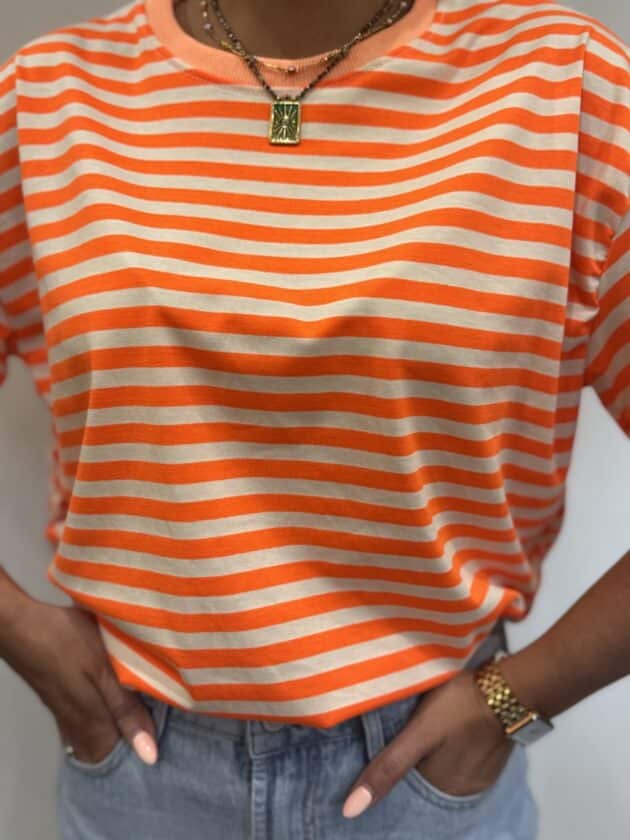 T-shirt orange - SUMMER – Image 7