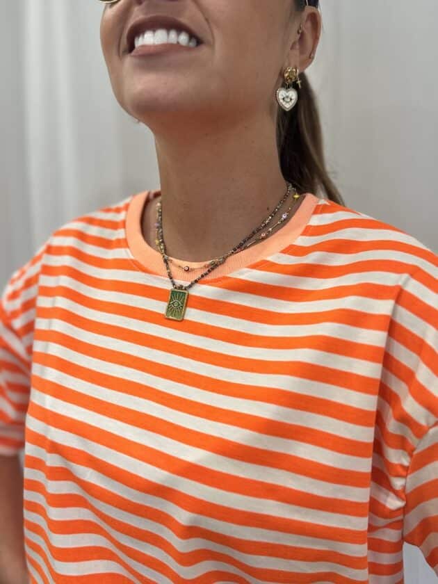 T-shirt orange - SUMMER – Image 8