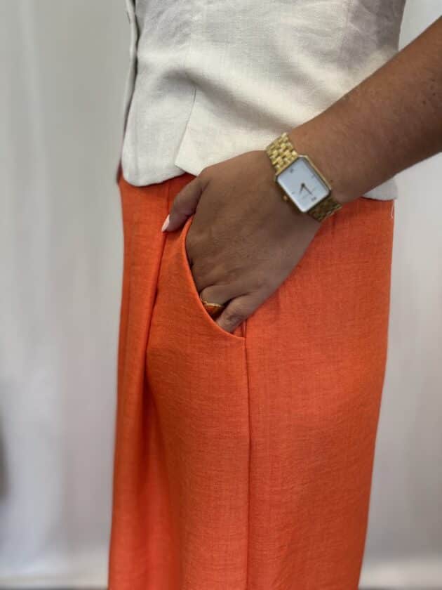 Pantalon orange - EMY – Image 8