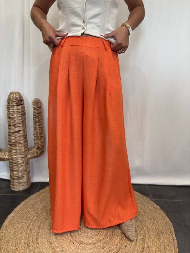 Pantalon orange - EMY – Image 5