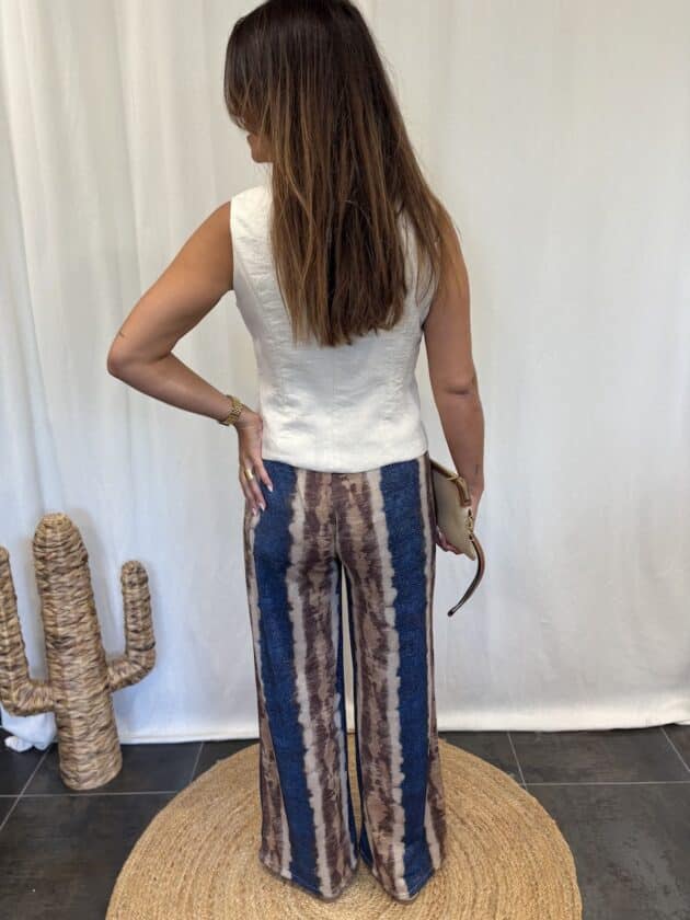 Pantalon bleu - THAIS – Image 6