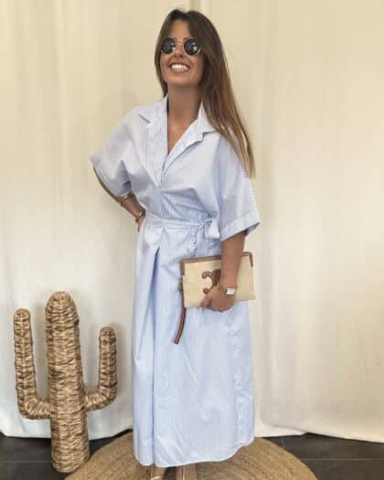 Robe bleue - EMMANUELLE