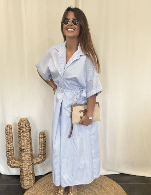 Robe bleue - EMMANUELLE