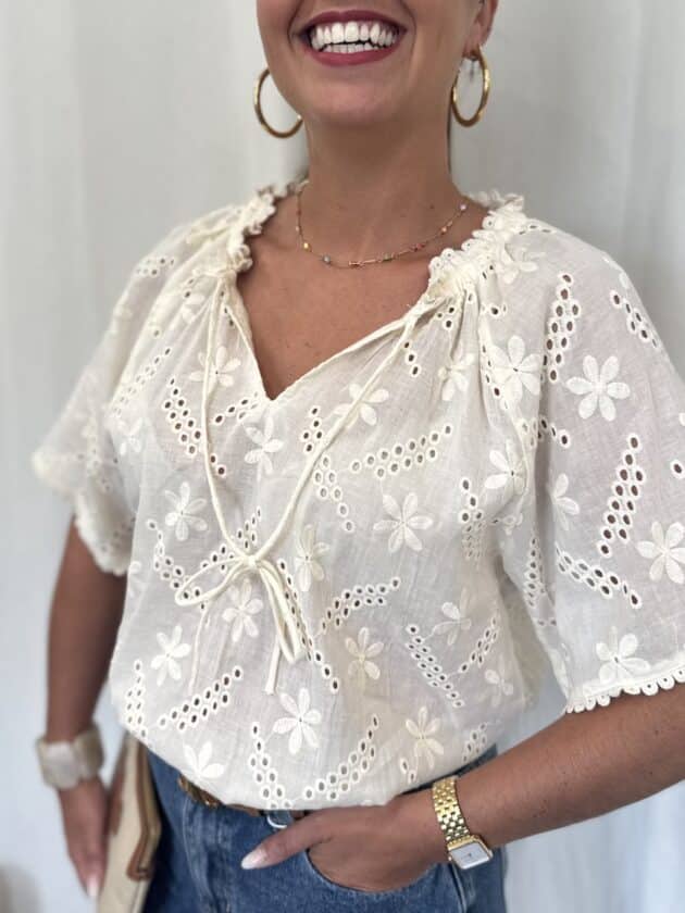 Blouse - FLOWER – Image 3