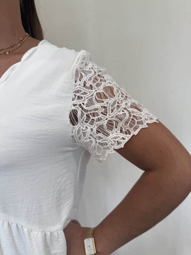 Robe blanche - MARION – Image 12
