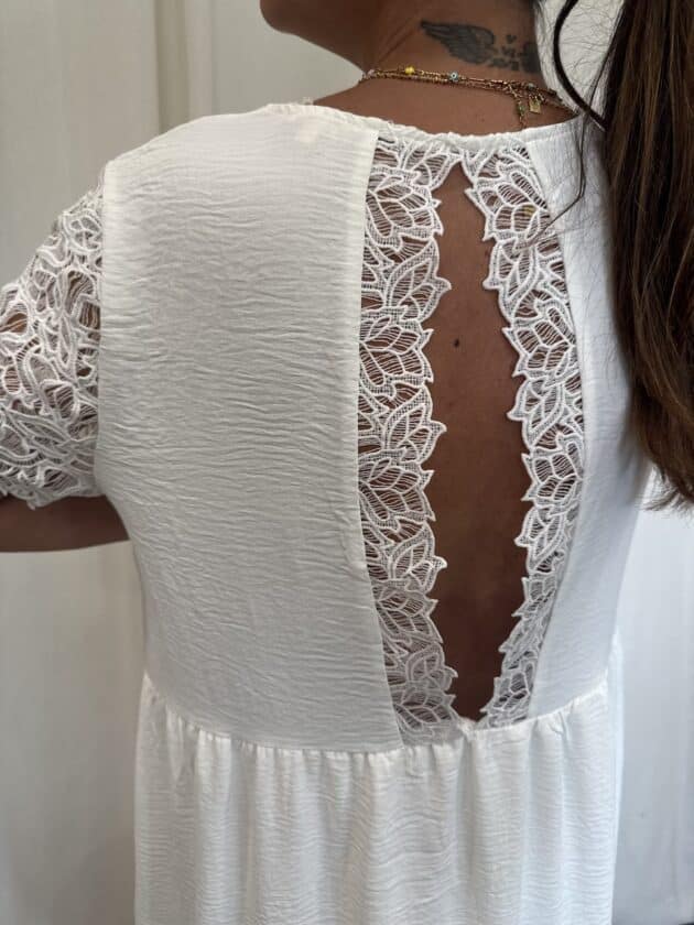 Robe blanche - MARION – Image 10