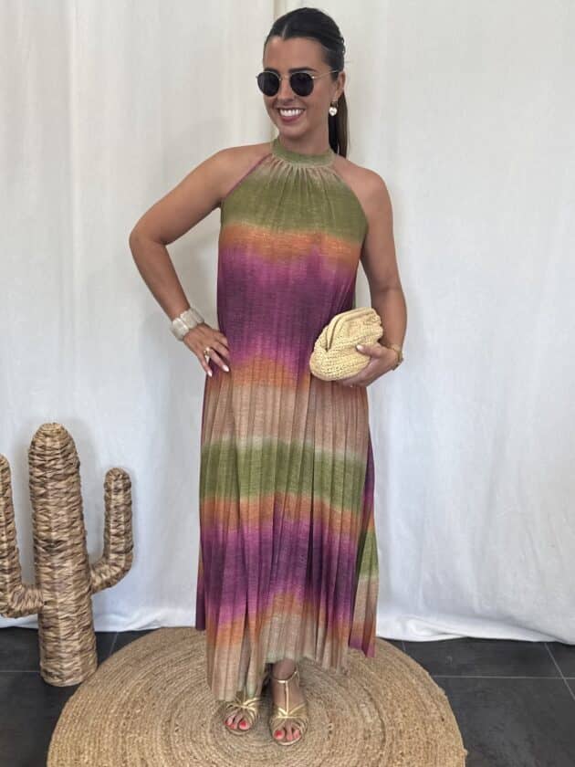 Robe violette - PENELOPE – Image 2