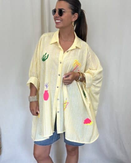 Chemise jaune - PALMA