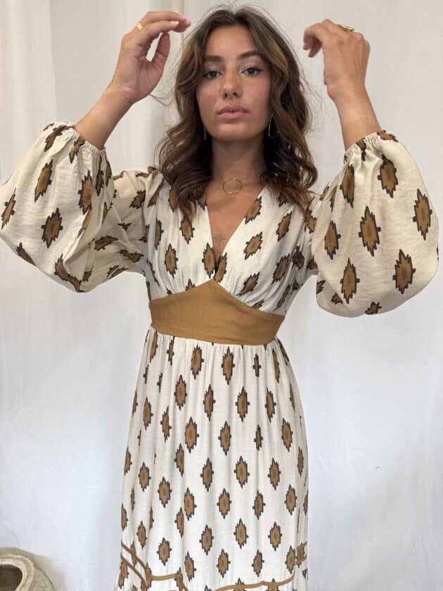 Robe longue - AZTEQUE – Image 2