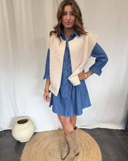 Gilet beige - EMY