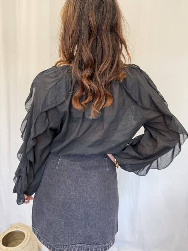 Blouse noire - DIANA – Image 10