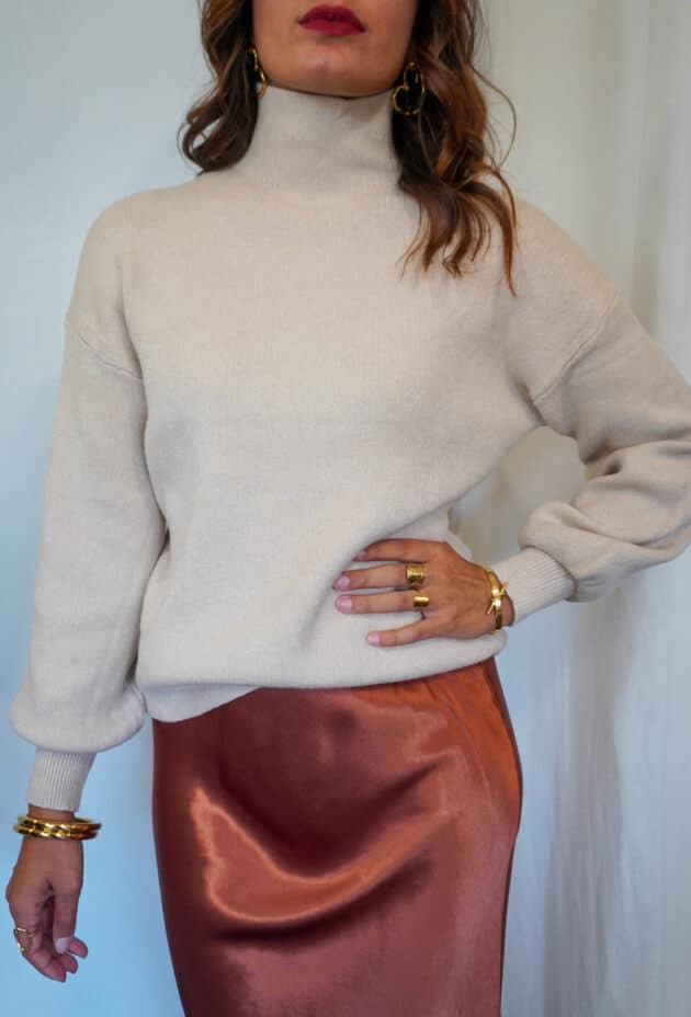 Pull écru - ELENA – Image 2