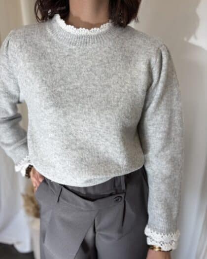 Pull gris - ILONA