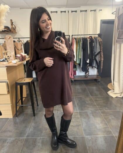 Robe écharpe - SORAYA