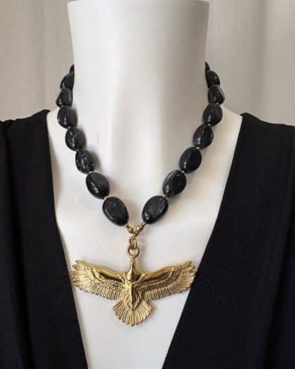 Collier perles - AIGLE