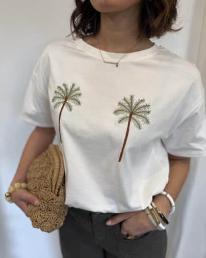 T-shirt blanc - MIAMI