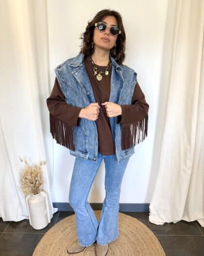 Sweat à franges - MAELYS