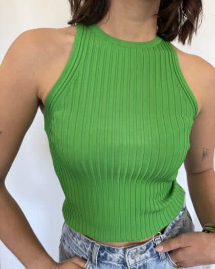 Débardeur vert - ELISE