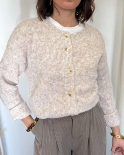 Gilet beige - ROXANE