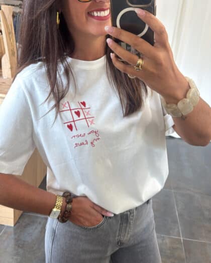T-shirt blanc - MORPION