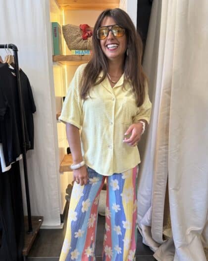 Chemise jaune - EPONGE