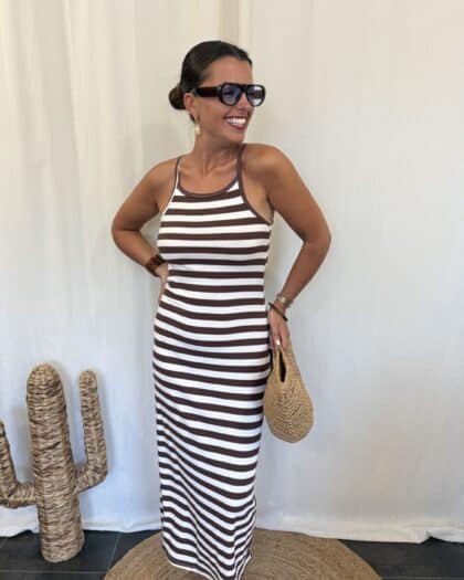 Robe marron - RAYA